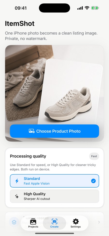ItemShot: Product Photos